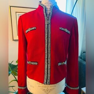 vintage St. John Collection or St. John by Marie Gray knit jacket.